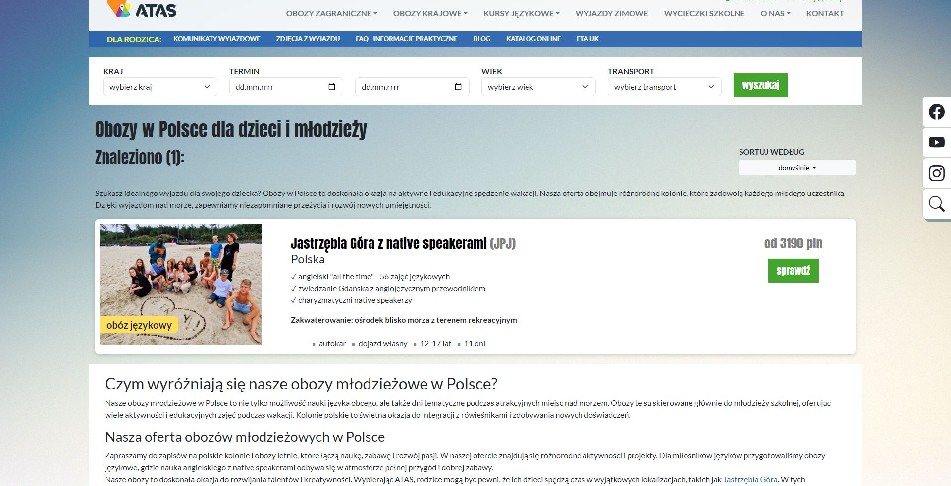 Jakie obozy w Polsce dla dzieci i młodzieży warto rozważyć: sportowe, językowe czy tematyczne?