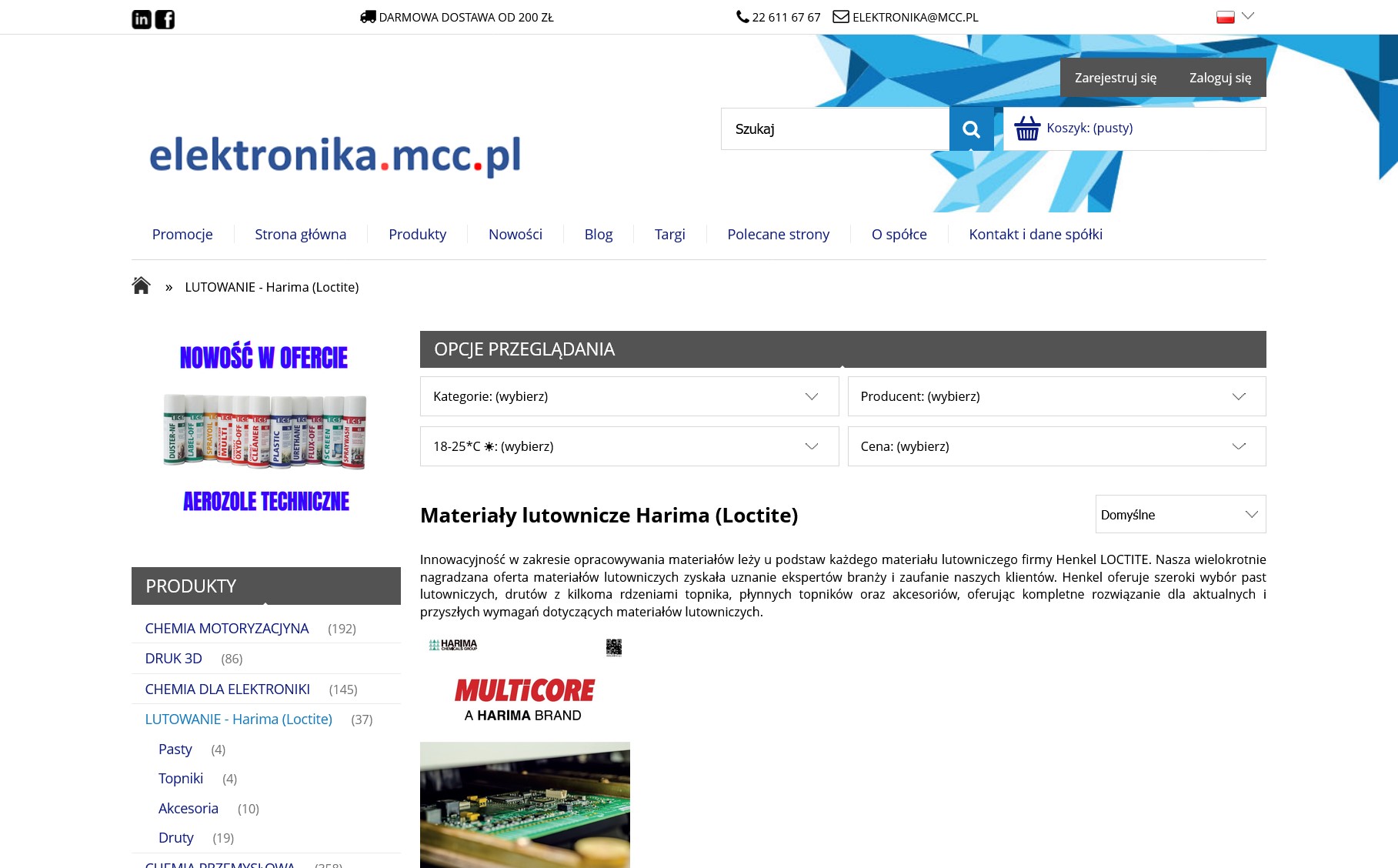 Jak dobrać materiały lutownicze do procesów produkcji elektroniki?