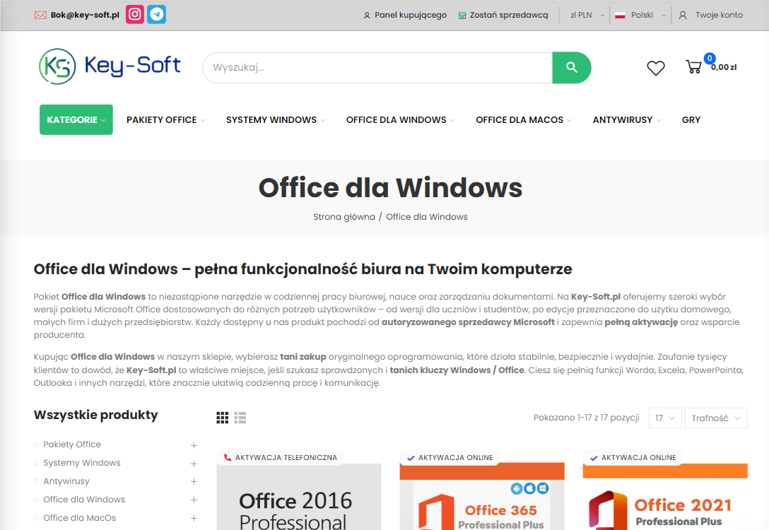 Pakiet Office do Windows - czym kierować się przy wyborze?