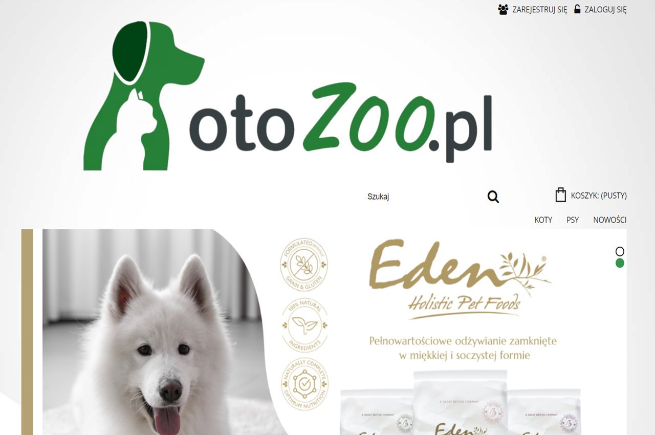Karmy dla psów i kotów | Internetowy sklep zoologiczny OtoZoo.pl cover
