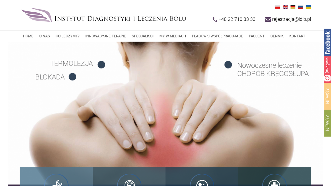 Leczenie bólu głowy | Instytut Diagnostyki i Leczenia Bólu cover